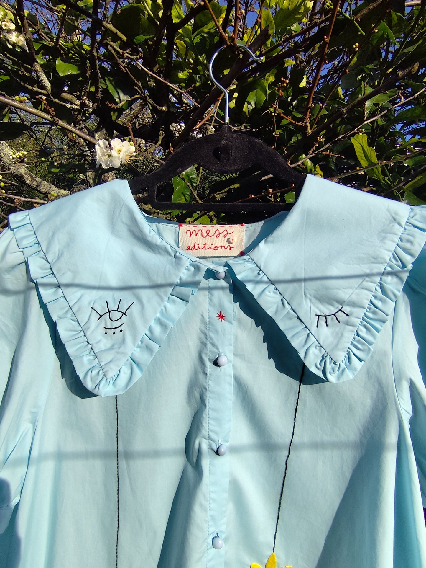 Vestido Margarida - Bordado à Mão