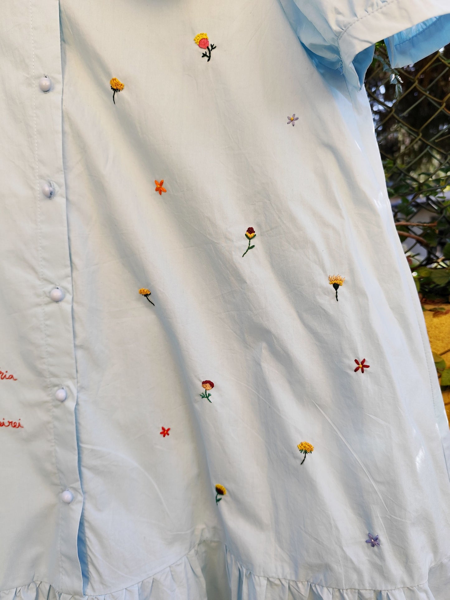 Vestido Ofélia – Bordado à Mão