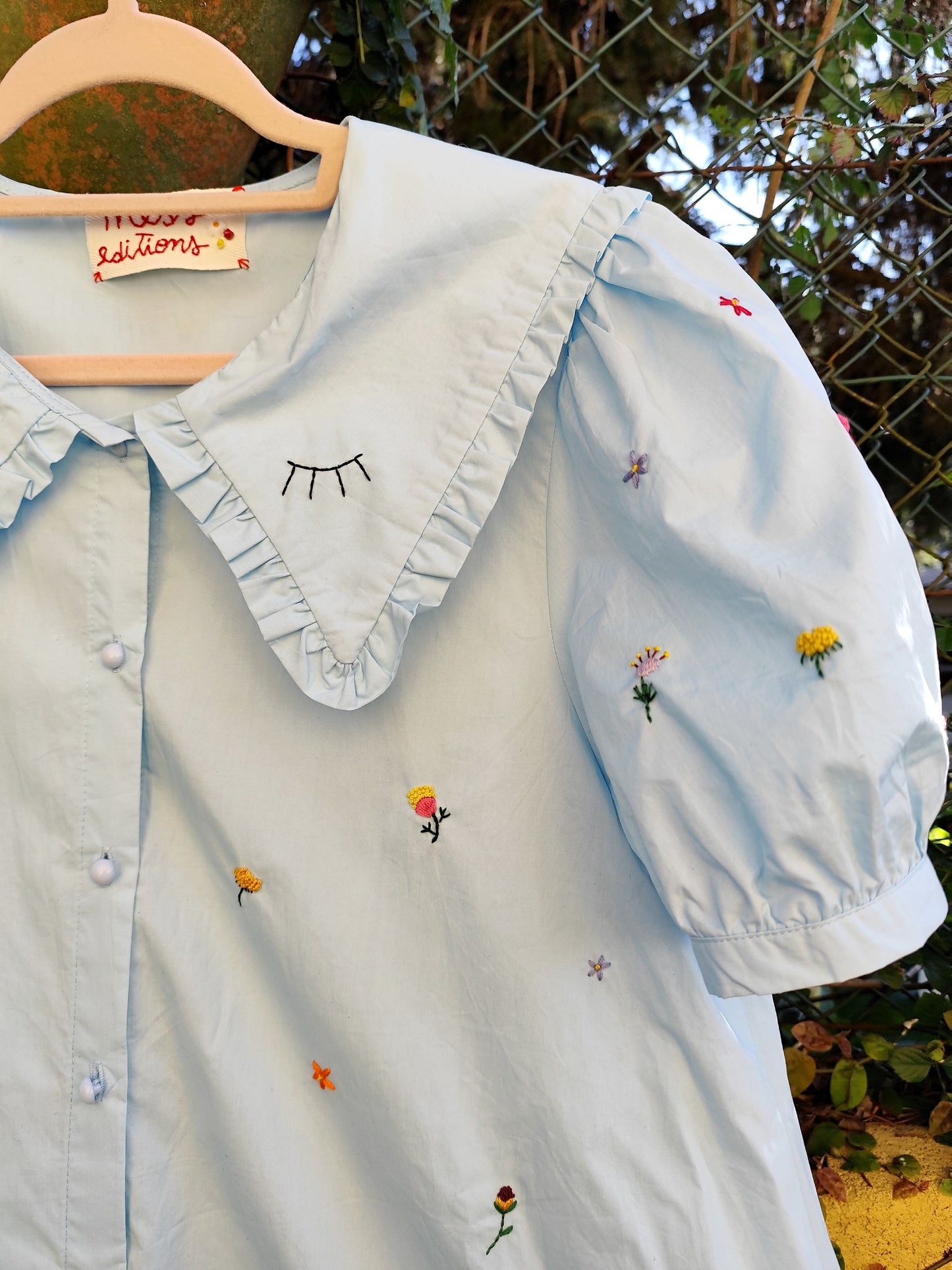 Vestido Ofélia – Bordado à Mão