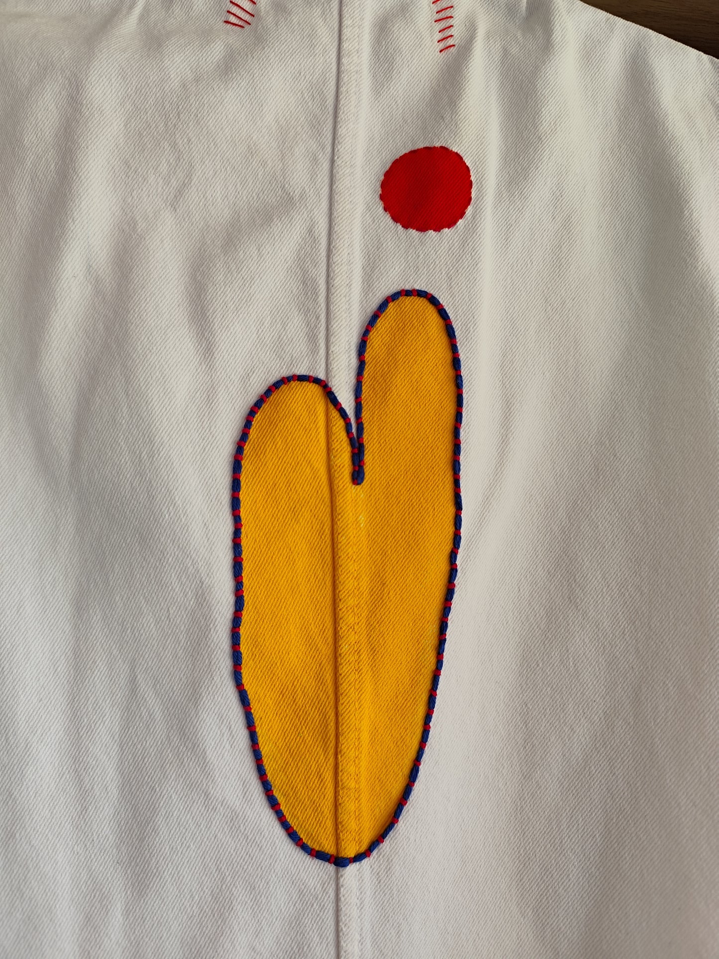 Vestido Olga - Bordado e Pintado à Mão