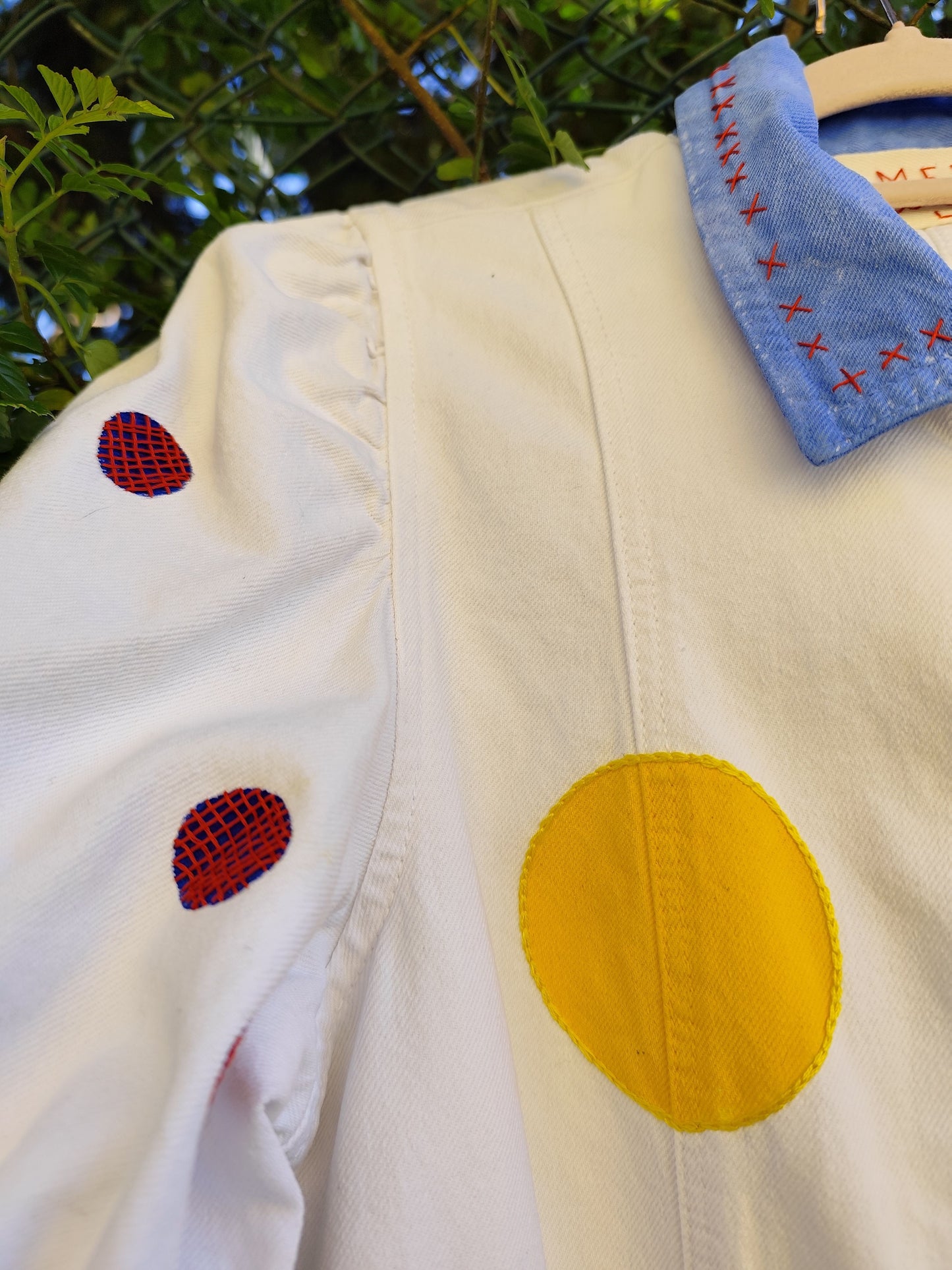 Vestido Olga - Bordado e Pintado à Mão
