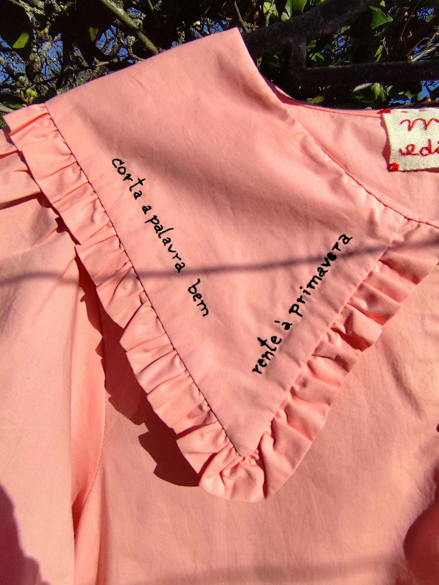 Vestido Primavera - Bordado à Mão