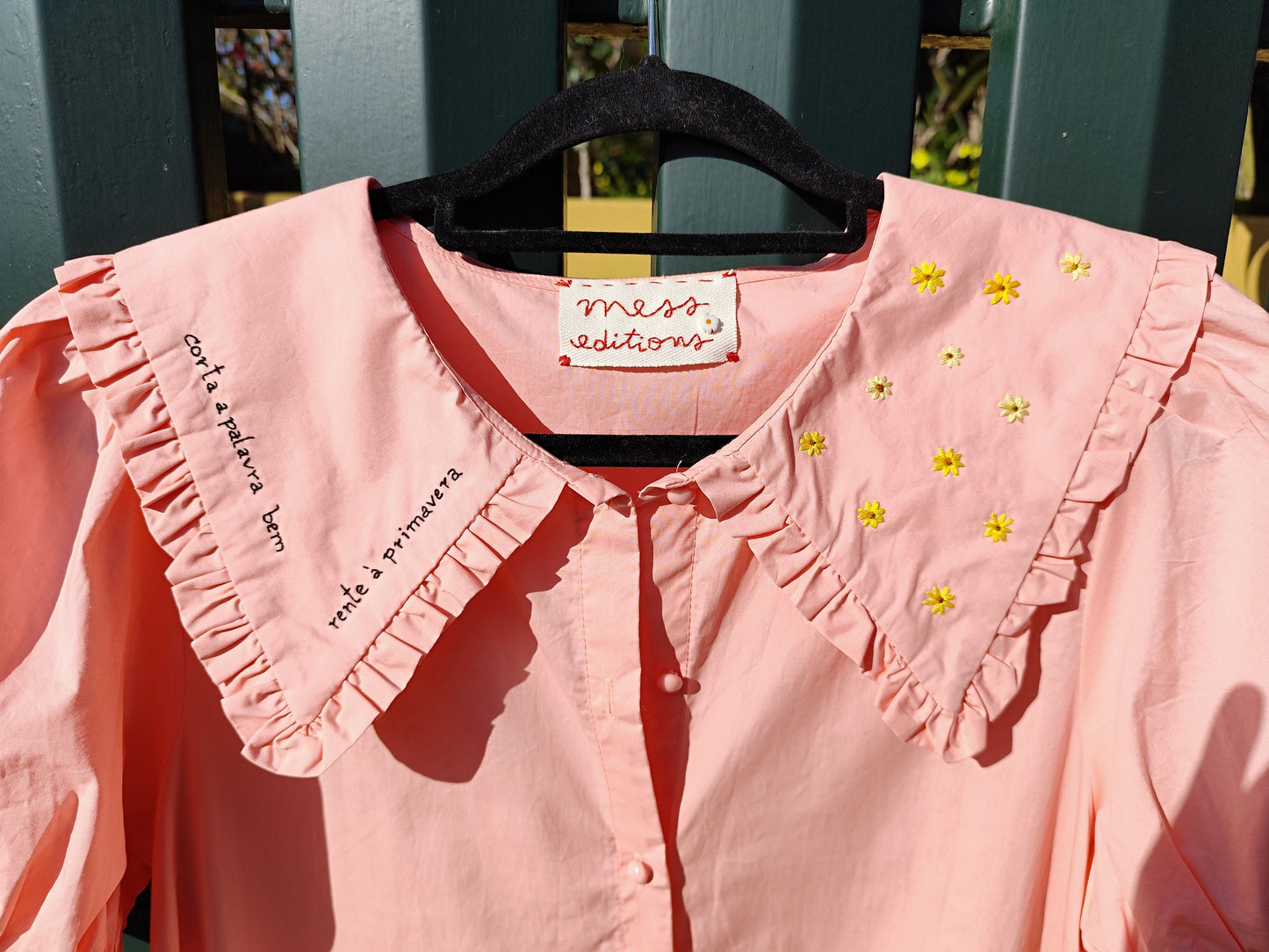 Vestido Primavera - Bordado à Mão