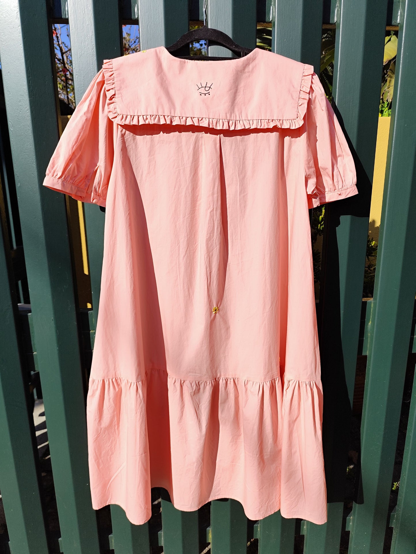 Vestido Primavera - Bordado à Mão